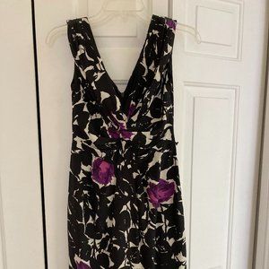 Trina Turk Silk Floral Cocktail Dress